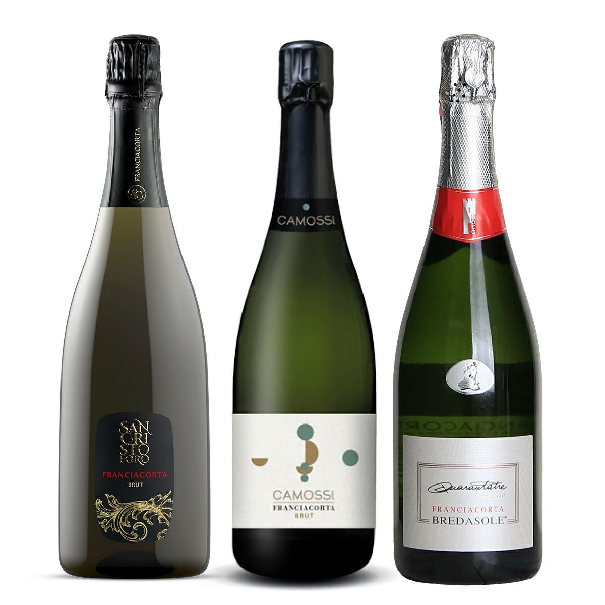 辛口・イタリア産スパークリングワイン】フランチャコルタ 3本セット